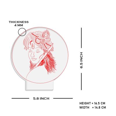 Lord Krishna Ji Night Lamp